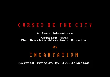 Cursed Be The City (UK) (1987) screen shot title